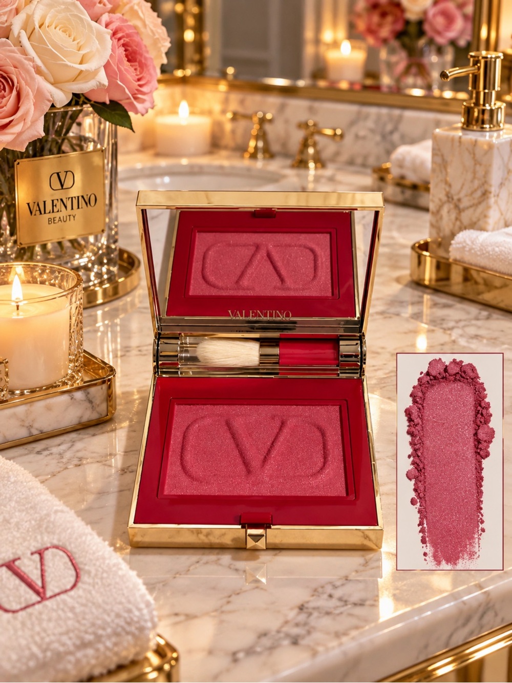 Valentino Pink Radiant Eye2Cheek